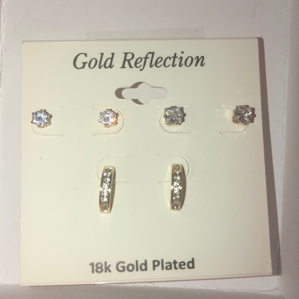 18k Gold plated earrings